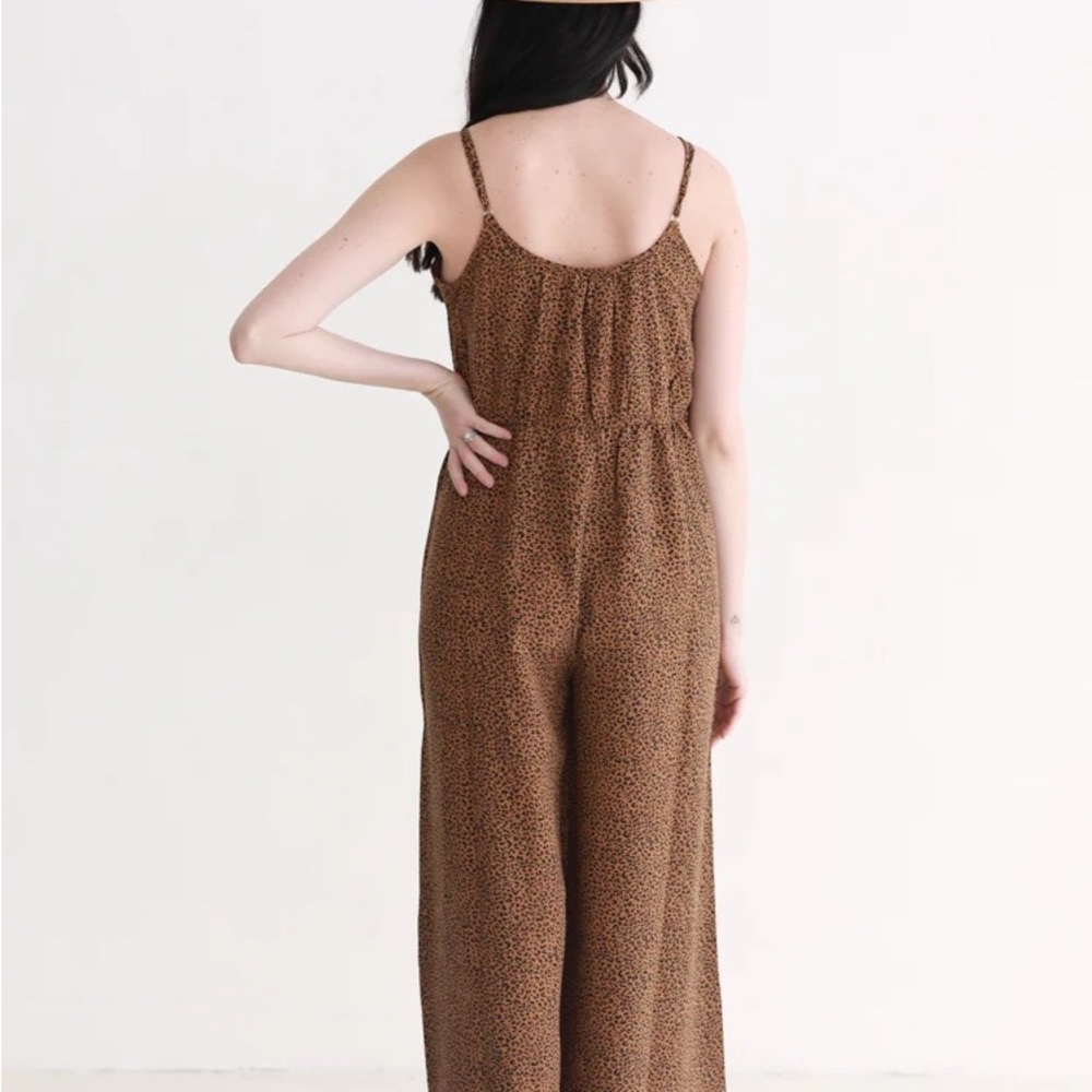 Leopard Jumpsuit - Picture 3 of 4